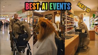 Best Ai Events Complation Part 10 aievents [upl. by Aliemaj77]