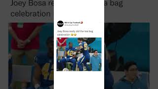 Joey Bosas Celebration Is Too Funny shorts [upl. by Jamesy]