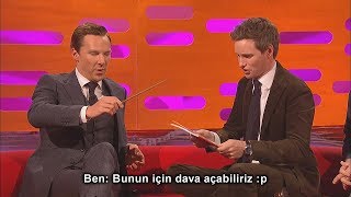 Eddie Redmayne ve Benedict Cumberbatch Sihir Yapıyor Türkçe Altyazılı [upl. by Ttsepmet]