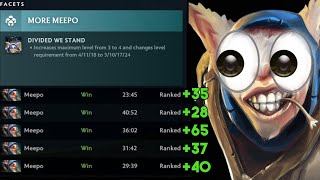 PICK MEEPO FOR EASY MMR IN 736 DOTA PATCH [upl. by Genet]