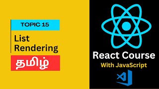 List Rendering in React in Tamil [upl. by Annoyek601]