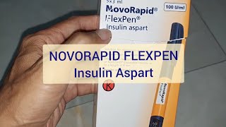 Novo Rapid Flexpen  Insulin Injeksi Aspart  Diabetes Mellitus  Menurunkan Kadar Gula Darah [upl. by Myra]