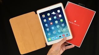 Apple iPad Air Smart Case Review [upl. by Ahtenek]