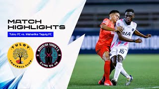 PFL2024  M3  Tuloy FC vs Maharlika Taguig FC [upl. by Tricia]