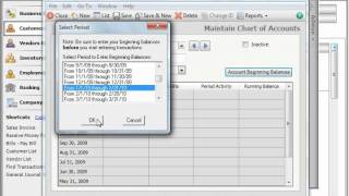 Peachtree Tutorial Adding Beginning Balances to Accounts Sage Training Lesson 34 [upl. by Bekaj294]