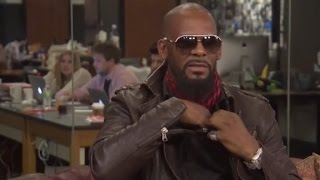 R Kelly storms out of interview [upl. by Gotthelf]