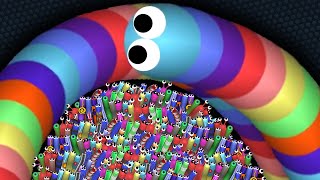 Slitherio AI 200000 Score Epic Slitherio Gameplay [upl. by Aihpled]