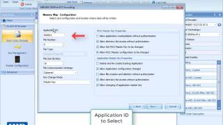 Asure ID 7 How to custom encode a MIFARE DESFire card [upl. by Cacilie]