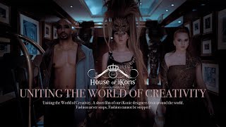 House of iKons Fashion Week London February 2021 Fashion LondonFashionWeek2021 Model  Creativity [upl. by Yonina]