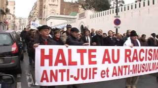 A Jewish and Muslim solidarity march [upl. by Ahseined686]