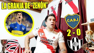 BOCA 2 vs CENTRAL CORDOBA 0 🔥 Reacción de un Hincha de RIVER 😮 Copa de la Liga [upl. by Jim]