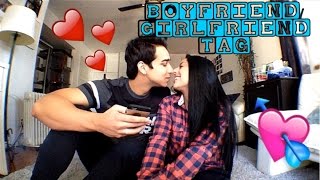 BOYFRIEND  GIRLFRIEND TAG JAZMINE AND NICK [upl. by Ahtimat]