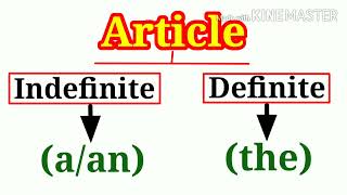 Article aan the एकदम basic से definite articleindefinite articleallonedayexamctetuptet [upl. by Atiniuq265]