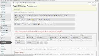 How to Use TinyMCE Advanced [upl. by Emelen]