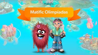 Novo jingle de matemática da Matific Matific Olimpíadas [upl. by Plank]