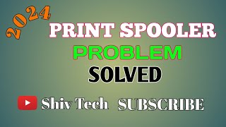 Print Spooler The Issue That Never Got Fixed [upl. by Hairas]