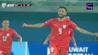 Kuwait 01 India  FIFA World Cup 2026 amp AFC Asian Cup 2027 Joint Qualification Round 2  Highlights [upl. by Cherida]