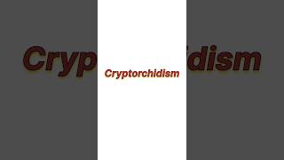 Cryptorchidism [upl. by Hutson24]