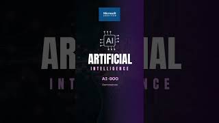 The Journey of AI with Microsoft AI900 amp AI102 Certification Exams microsoftai ai900 ai102 [upl. by Albers]