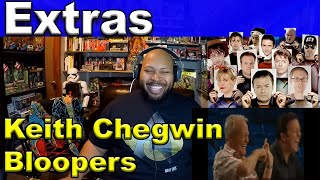 EXTRAS Bloopers Ricky Gervais amp Keith Chegwin  Pop Knob In Fanny Reaction [upl. by Aneekahs267]