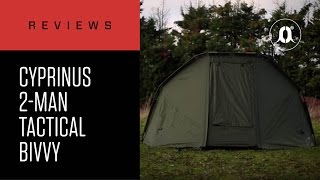 CARPologyTV  Cyprinus 2Man Tactical Bivvy Review [upl. by Ramah779]