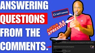 ANSWERING 2 QUESTIONS ABOUT “ADFREEWAY amp ACX EXPRESS” makemoneyonline [upl. by Arhaz612]