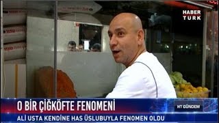 Meşhur Çiğ Köfteci Ali Usta Fenomen Oldu [upl. by Sapers]