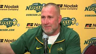 NDSU Post Game Press Conference  October 19 2024 [upl. by Rednasela180]