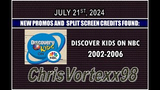 New Promos and Split Screen Credits Foundings 7212024 Discovery Kids On NBC 20022006 [upl. by Liva]