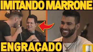 Melhor Imitador de MARRONE na Live  Live Gusttavo Lima e Bruno e Marrone [upl. by Corena]