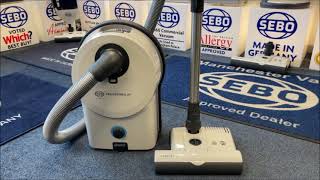 The Sebo Professional D9 Vacuum Cleaner And How It Compares to the Sebo D8 [upl. by Hertberg]