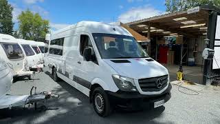 2016 Mercedes Sprinter 2 berth motorhome  walk through [upl. by Mali407]