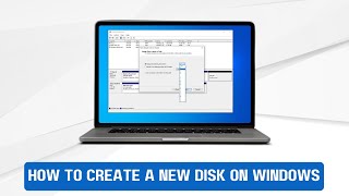 How to Create a New Disk on Windows [upl. by Singband]