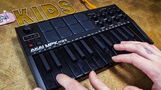 MGMT  Kids Synth Cover Akai MPK Mini MK3 [upl. by Anitra855]