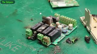 🔴 OMRON PLC Repair ZEN10C3ARAV2  No1302 [upl. by Enimaj]