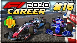 F1 2018 Career Mode Part 16 MAJOR ENGINE ISSUES IN THE RACE [upl. by Lenad]