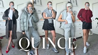 QUINCE  Try on Haul amp Review  Winter Haul [upl. by Geraldine322]