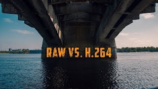 RAW vs H264  VIDEO [upl. by Marder]