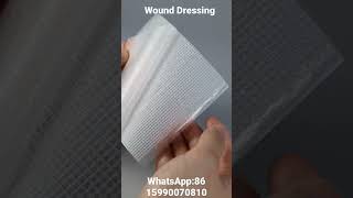 Disposable Wound Dressing Paraffin Gauze 1010cm [upl. by Liponis]