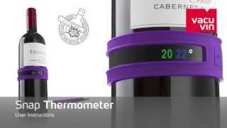 Vacu Vin ✓  Snap Thermometer [upl. by Zehe]