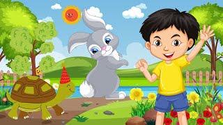 The Turtle and Rabbit Race  Bedtime Story For Kids [upl. by Amelia]