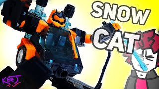 COOL WEIRD RARE SNOWCAT REPAINT Keej TVs Manchild Toy Reviews 18 [upl. by Silisav]