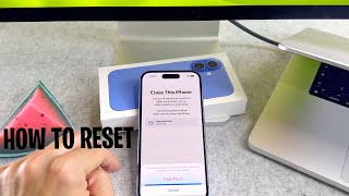 How To Reset iPhone 16  iPhone 16 Pro  Factory Reset [upl. by Feldman736]