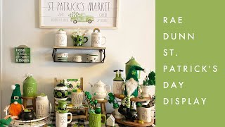 Rae Dunn St Patricks Day Coffee Bat Decor Display [upl. by Ajile]