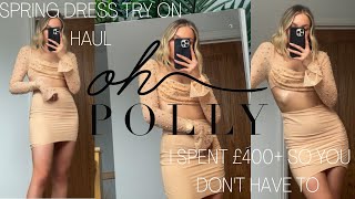 OH POLLY Try On Haul  Spring Summer Collection 22  Wedding guest outfits  Is It Worth The Money [upl. by Eigla757]