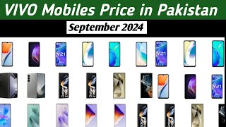 Vivo Mobiles Price in Pakistan September 2024🔥🔥 [upl. by Sofko]