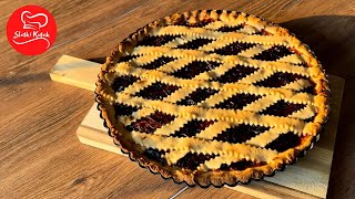 ITALIJANSKI KOLAČ SA SAMO NEKOLIKO SASTOJAKA  Crostata  How to make Crostata [upl. by Nairod412]