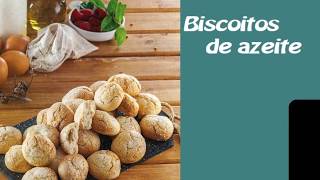 BISCOITOS DE AZEITE  RECEITAS [upl. by Adnalue330]