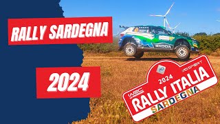 WRC RALLY ITALIA Sardegna 2024  HIGHLIGHTS [upl. by Ahsiled]