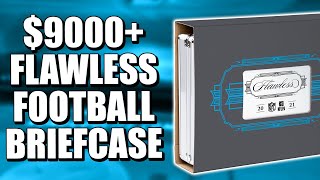 RISKING IT ALL 🤯  Opening a 9000 Box of 2021 Panini Flawless NFL Football Cards [upl. by Enyrb170]